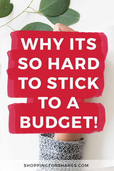 Why is it so difficult to stick to a budget? I'll show you how to fix the top three reasons why people find it too hard to stick to a budget.
